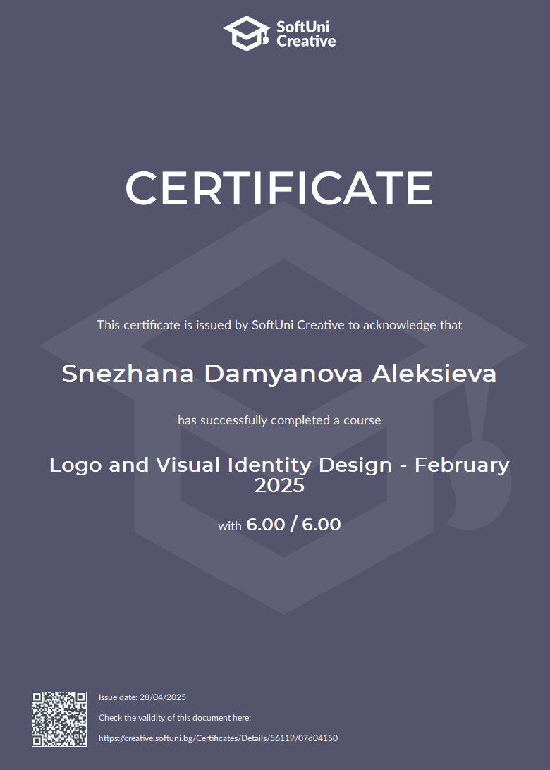 Certificate image