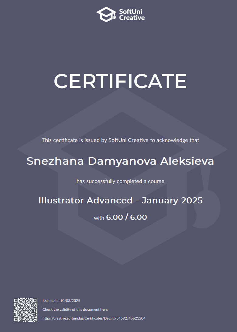 Certificate image